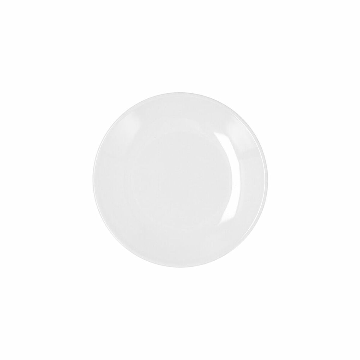 Plate Bidasoa Glacial Coupe Ceramic White (16,5 cm) (Pack 12x) Bidasoa