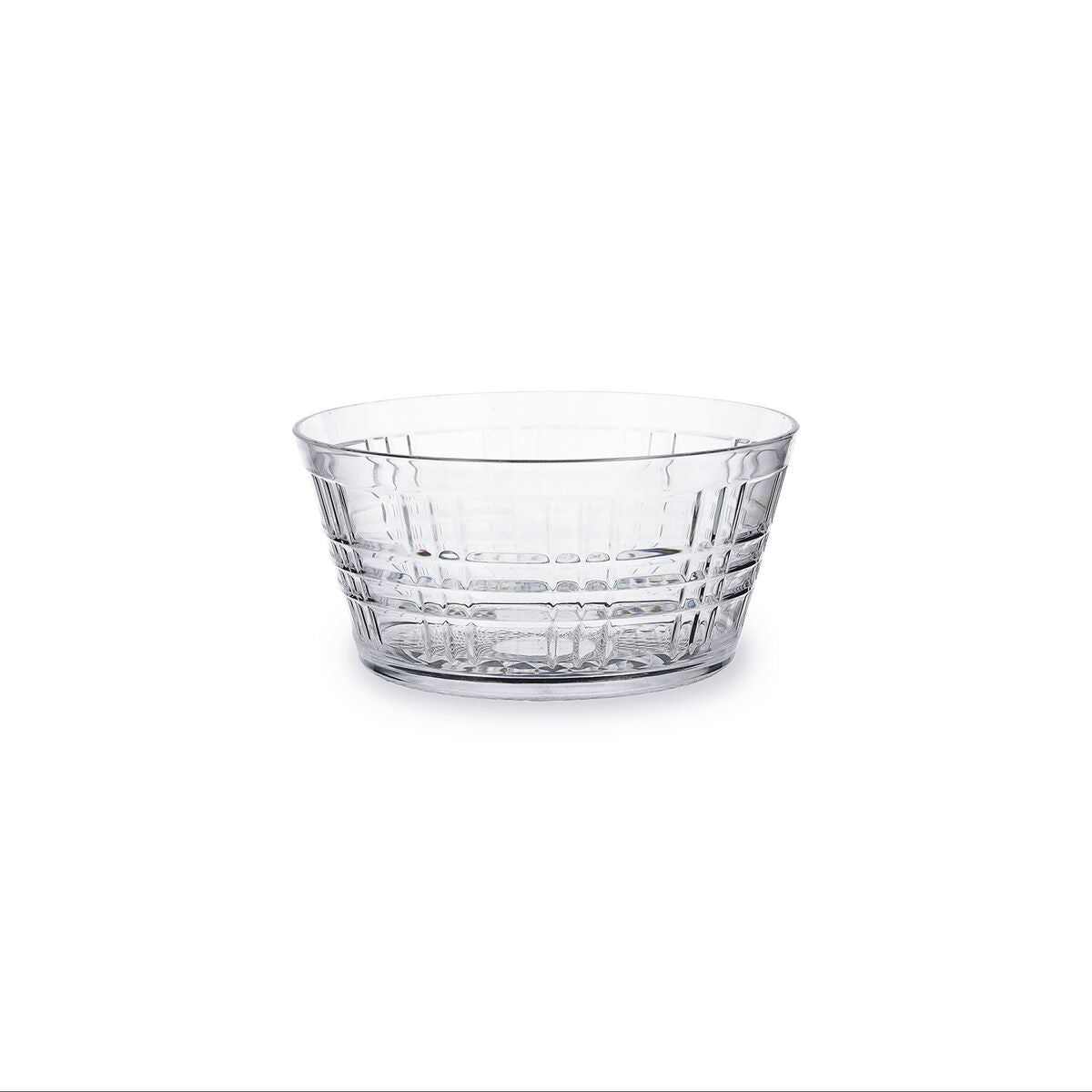 Bowl Quid Viba Transparent Plastic Ø 18 cm 12 Units (Pack 12x) Quid