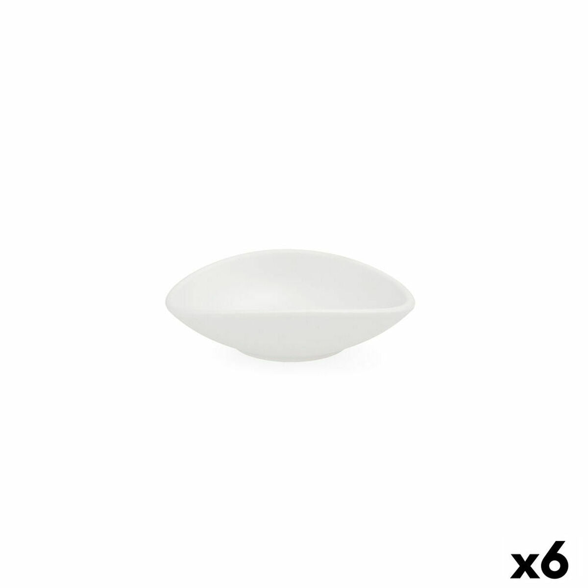 Bowl Quid Select White Plastic 13 x 11 x 3,5 cm (6 Units) Quid