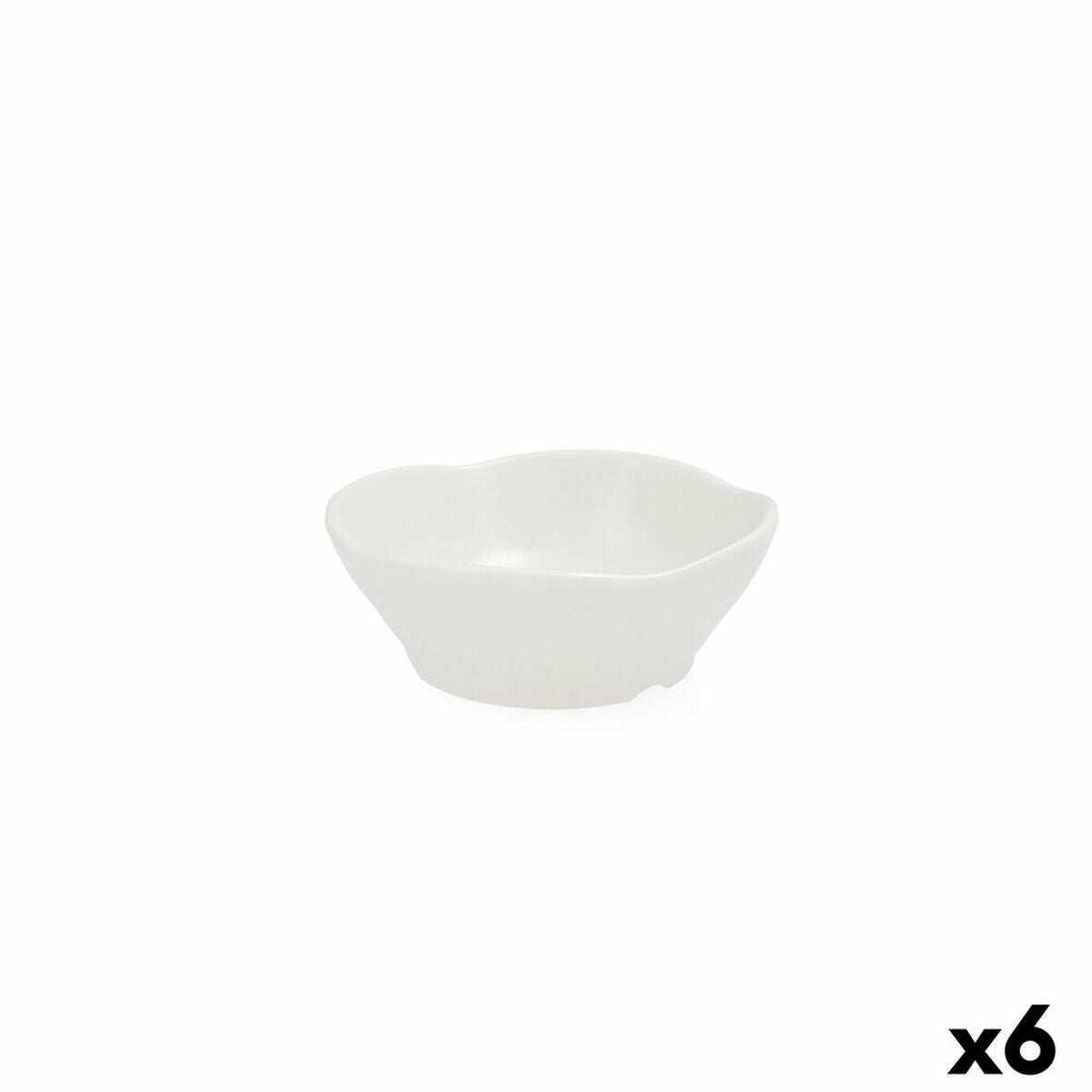 Bowl Quid Select White Plastic 12,5 x 12,5 x 4,5 cm (6 Units) Quid