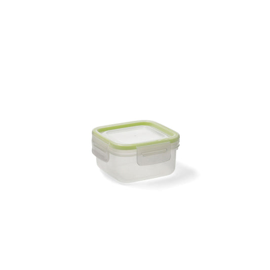 Hermetic Lunch Box Quid Greenery 300 ml Transparent Plastic (Pack 4x) Quid