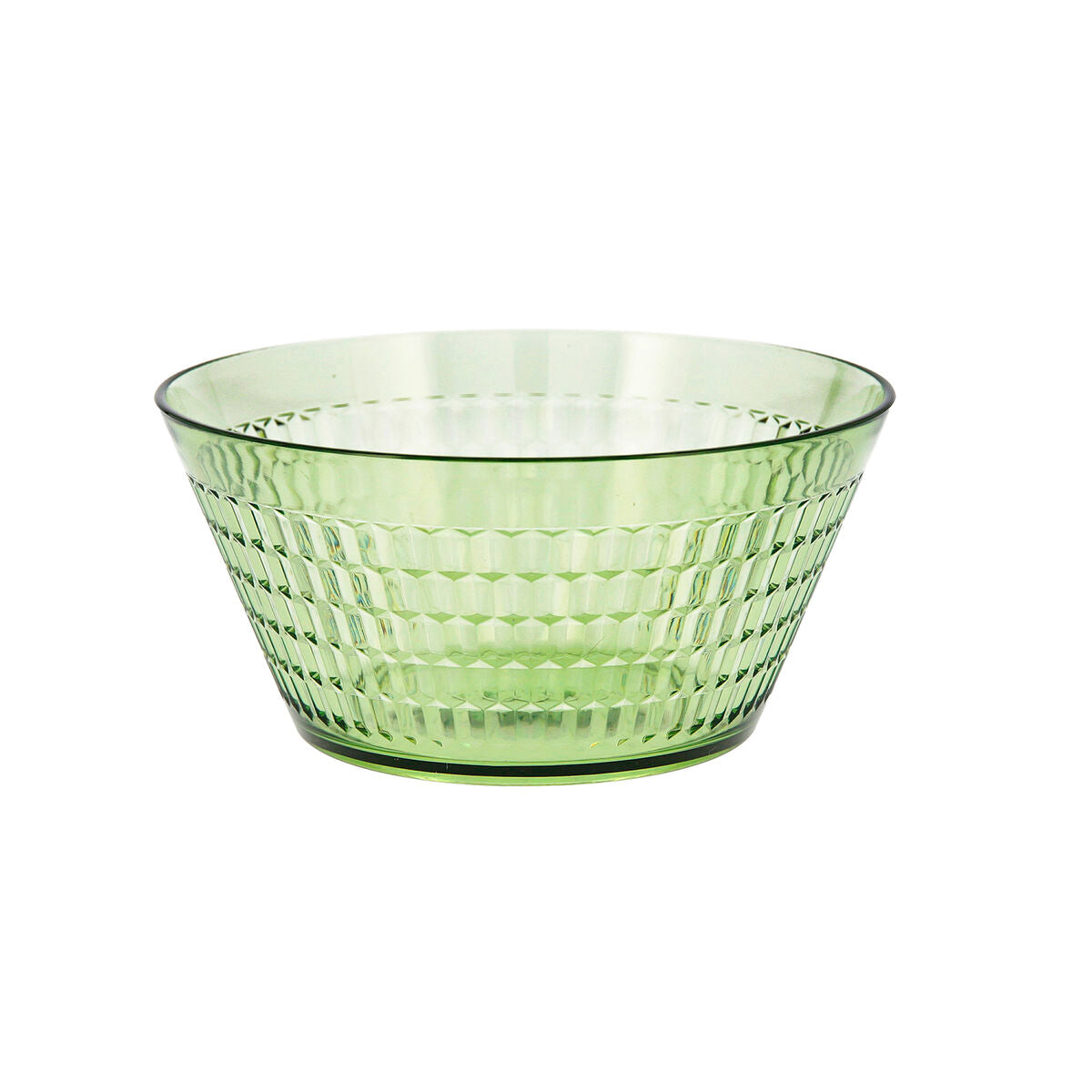 Bowl Quid Viba Green Plastic Ø 18 cm (Pack 12x) Quid