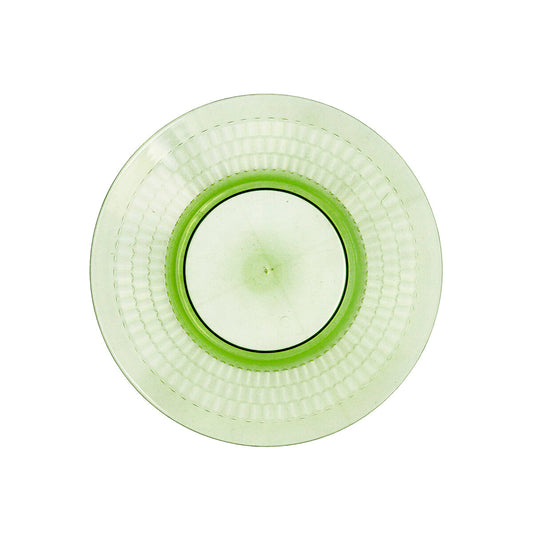 Dessert dish Quid Viba Green Plastic 20 cm (12 Units) Quid