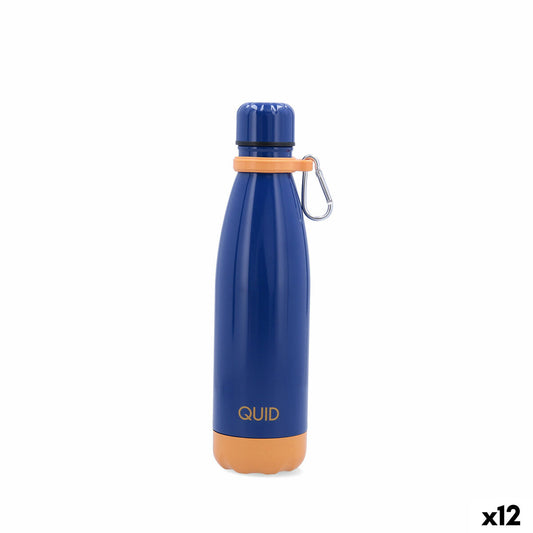 Thermal Bottle Quid Sarao Blue 500 ml (12 Units)