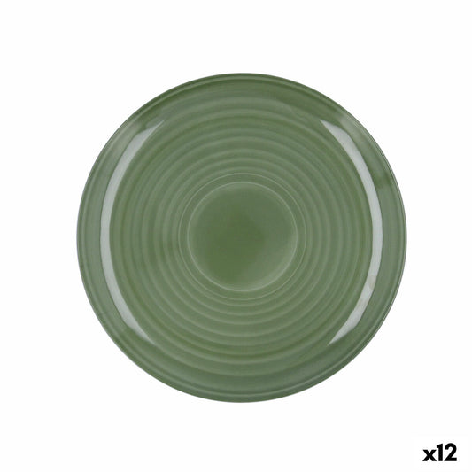 Flat Plate Quid Sicilia Multicolour Bioplastic 25 cm (12 Units) Quid