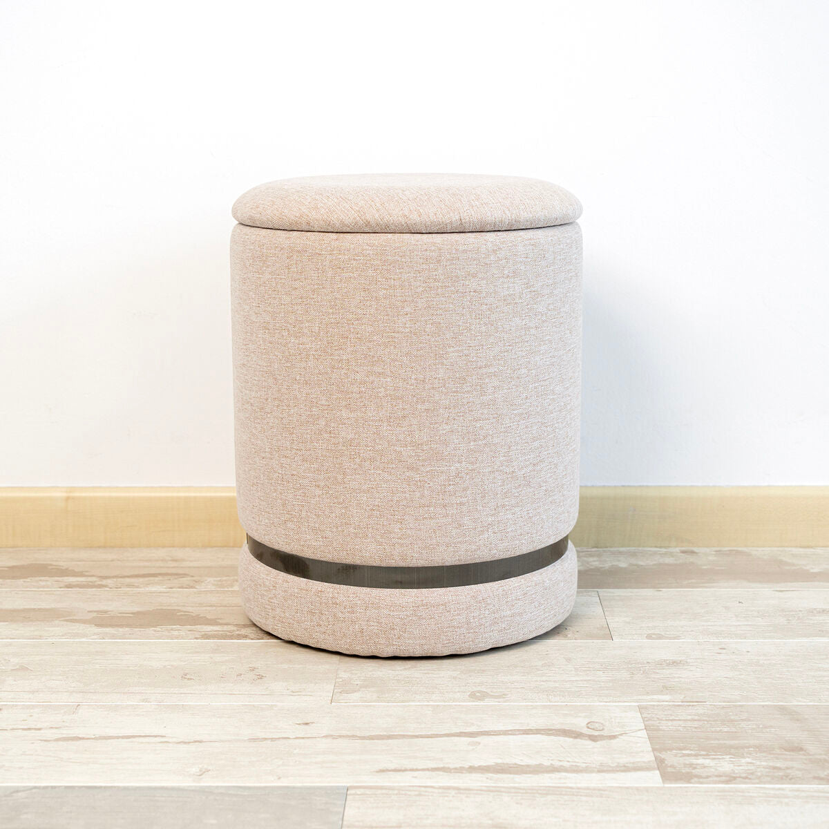 Pouffe Vinthera Moa Beige Wood 32 x 40 cm (2 Units) Vinthera