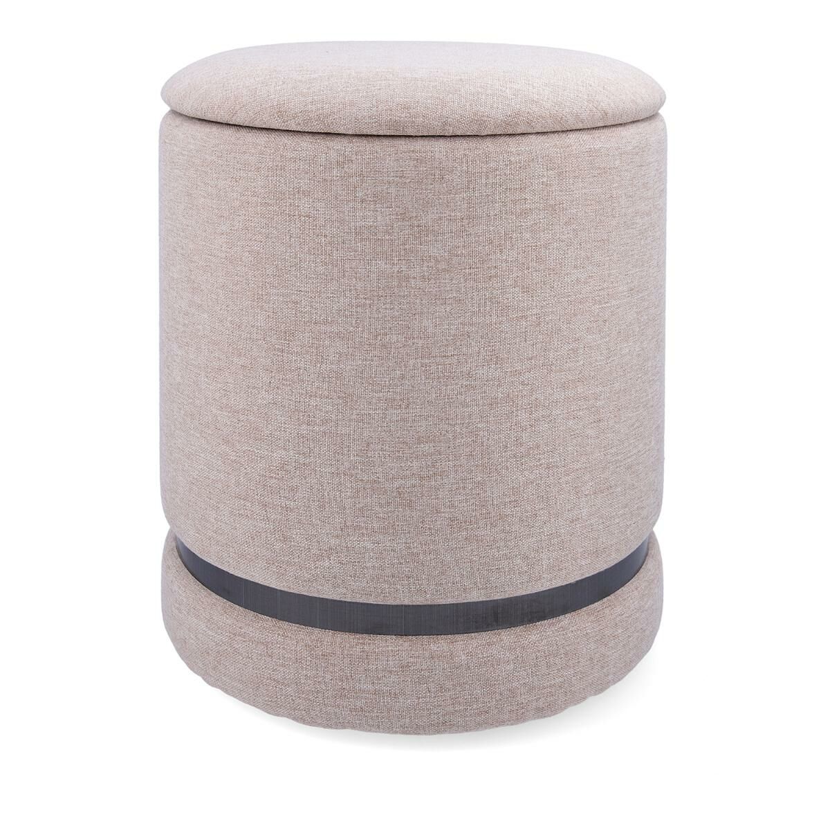 Pouffe Vinthera Moa Beige Wood 32 x 40 cm (2 Units) Vinthera