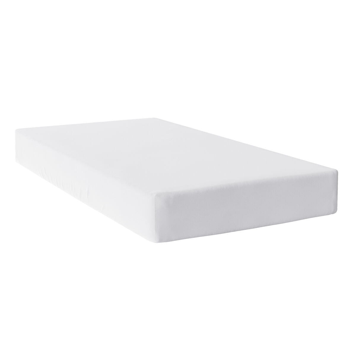 Fitted sheet HappyFriday BASIC White 140 x 200 x 32 cm HappyFriday