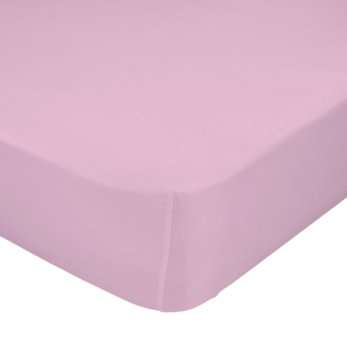 Fitted sheet HappyFriday BASIC KIDS Pink 90 x 200 x 32 cm HappyFriday