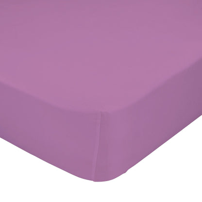 Fitted sheet HappyFriday BASIC KIDS Lilac 105 x 200 x 32 cm HappyFriday