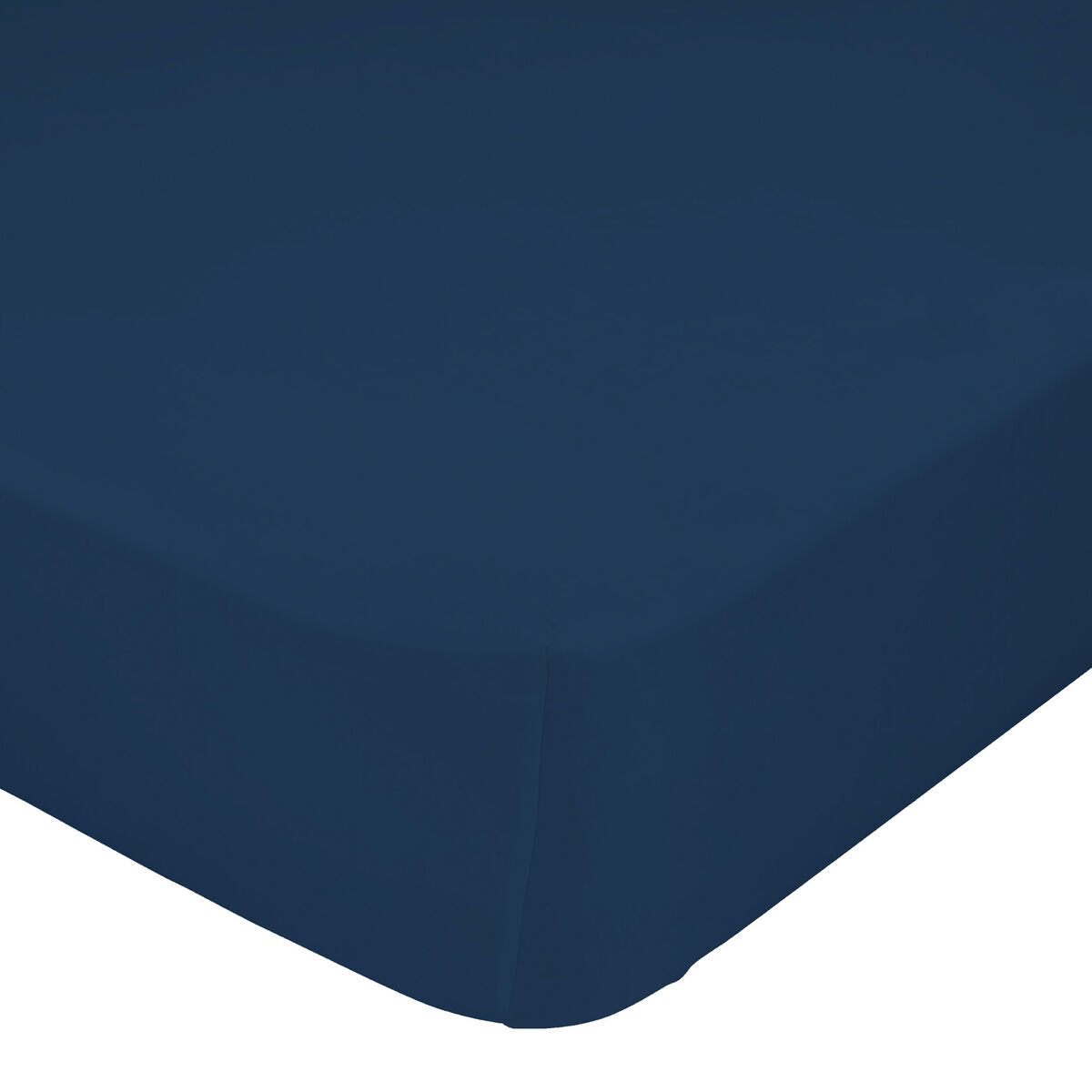 Fitted sheet HappyFriday BASIC KIDS Navy Blue 70 x 140 x 14 cm HappyFriday