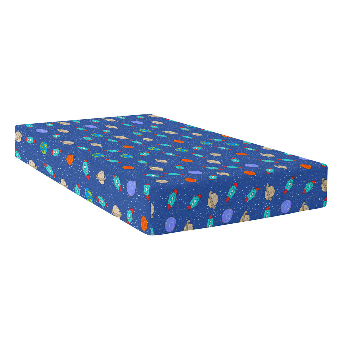 Fitted sheet HappyFriday MR FOX Multicolour 90 x 200 x 32 cm HappyFriday