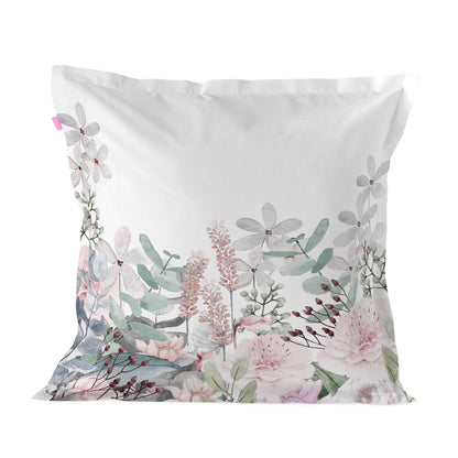 Cushion cover HappyFriday Soft bouquet Multicolour 60 x 60 cm HappyFriday