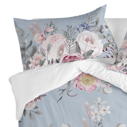 Pillowcase HappyFriday Soft bouquet Multicolour 50 x 75 cm (2 Units) HappyFriday