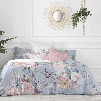 Nordic cover HappyFriday Soft Bouquet Multicolour 260 x 240 cm