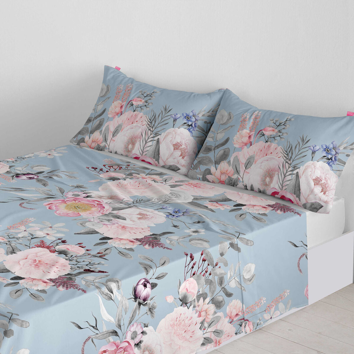 Top sheet HappyFriday Soft bouquet Multicolour 160 x 270 cm HappyFriday