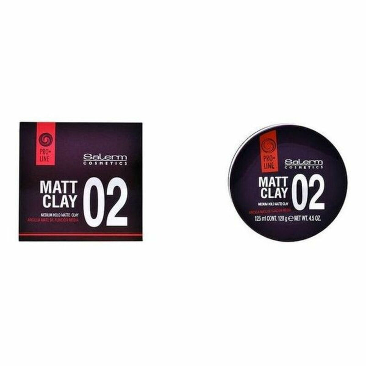 Hair Paste Matt Clay Salerm (125 ml) Salerm