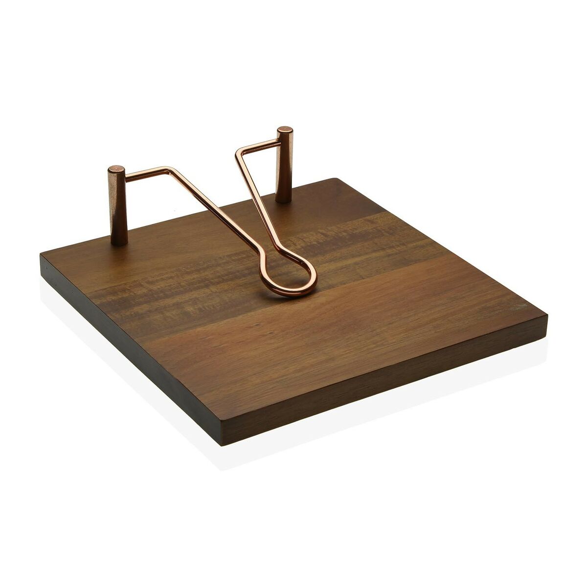 Napkin holder Versa Bamboo Acacia 20 x 6 x 20 cm Dark brown