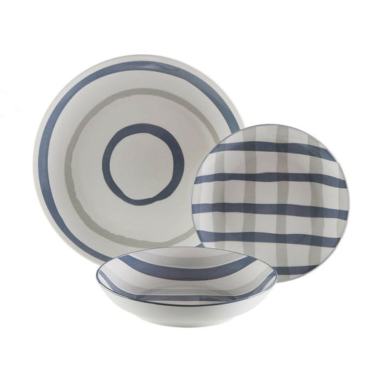 Tableware Versa Anette Porcelain 18 Pieces