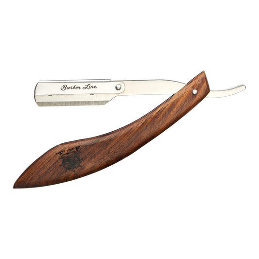 Pocketknife Barber Line Eurostil RASURADO BARBER Wood Eurostil