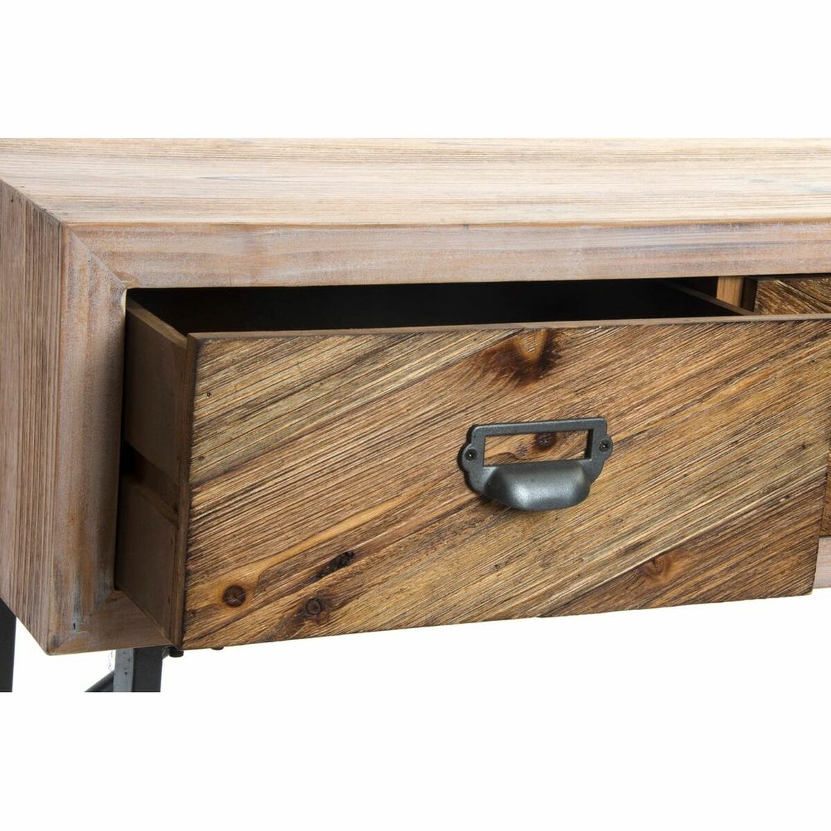 Console DKD Home Decor Metal Wood (110 x 32 x 85 cm)