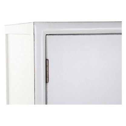 Cupboard DKD Home Decor White Golden Metal Poplar 120 x 50 x 175 cm