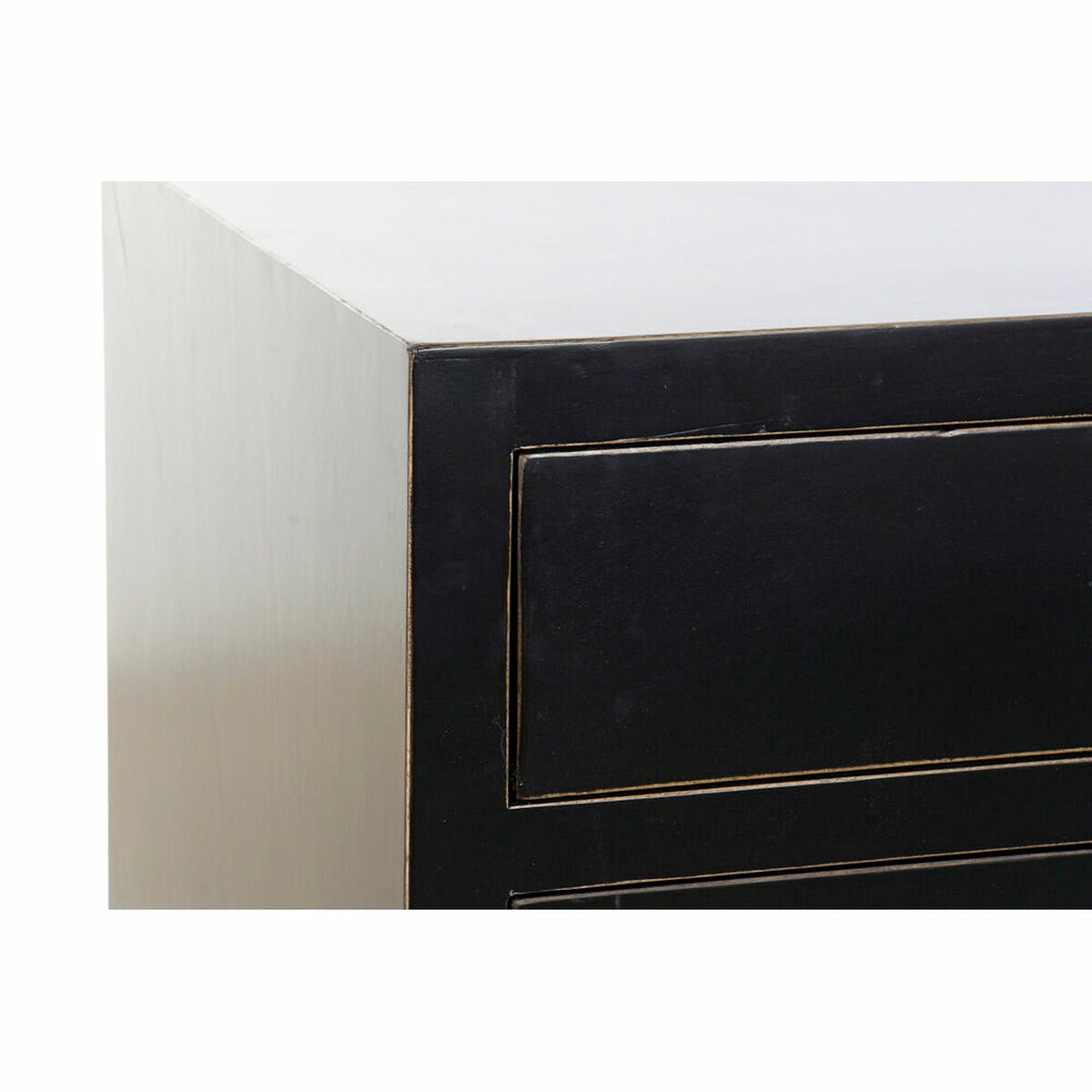 Sideboard DKD Home Decor Black Golden Metal Poplar 150 x 50 x 80 cm