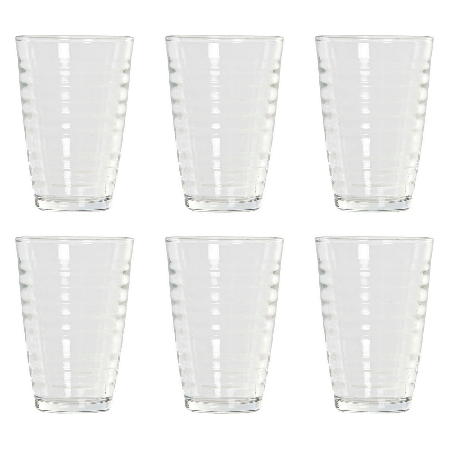 Set of glasses DKD Home Decor Transparent Crystal 300 ml (6 pcs)