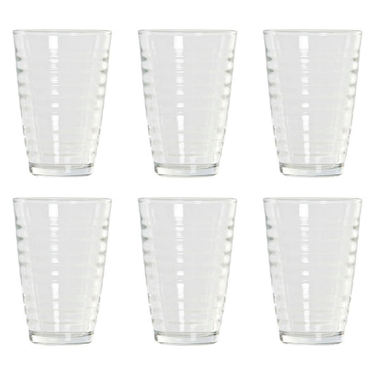 Set of glasses DKD Home Decor Transparent Crystal 300 ml (6 pcs)