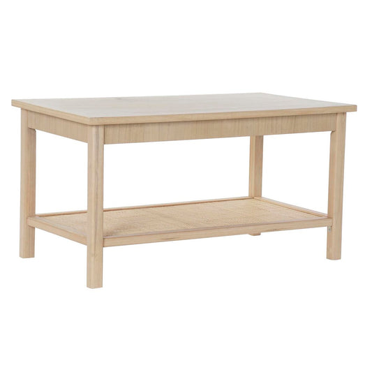 Centre Table DKD Home Decor 90 x 50 x 46 cm Natural Aluminium MDF Wood DKD Home Decor