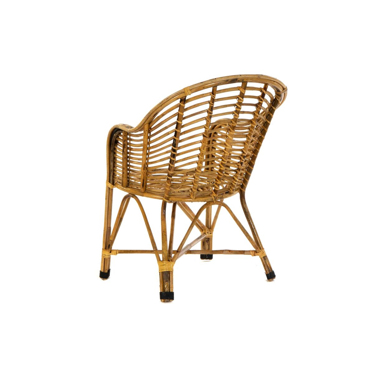 Armchair DKD Home Decor Natural wicker 56 x 50 x 83 cm 56 x 56 x 83 cm