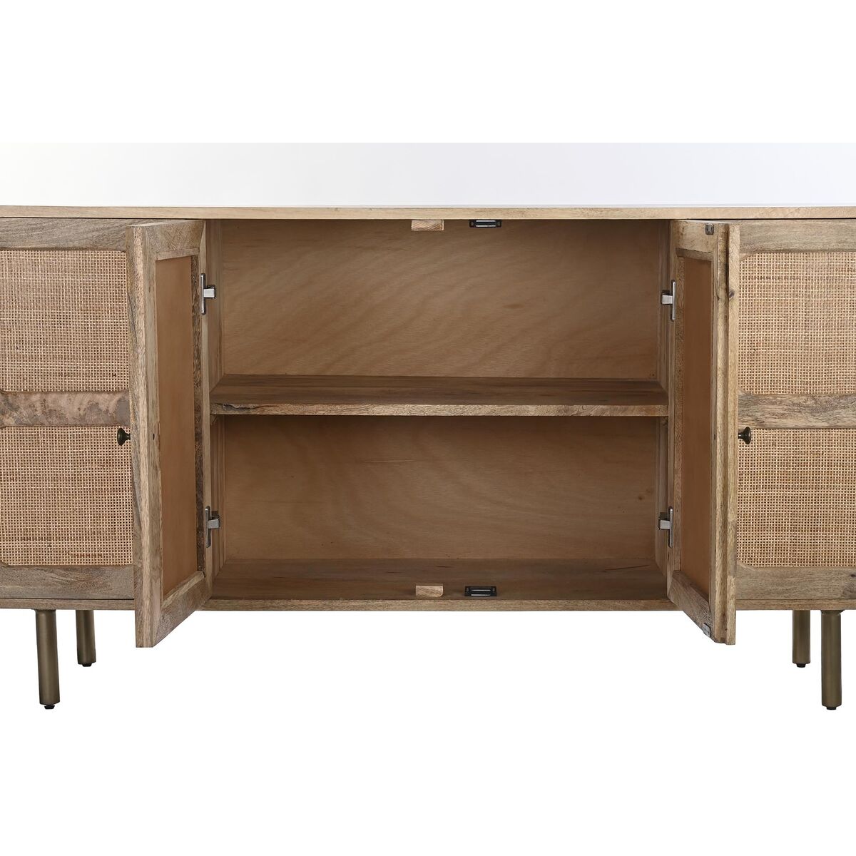 Sideboard DKD Home Decor Wood Mango wood Brown Natural 150 x 40 x 76 cm