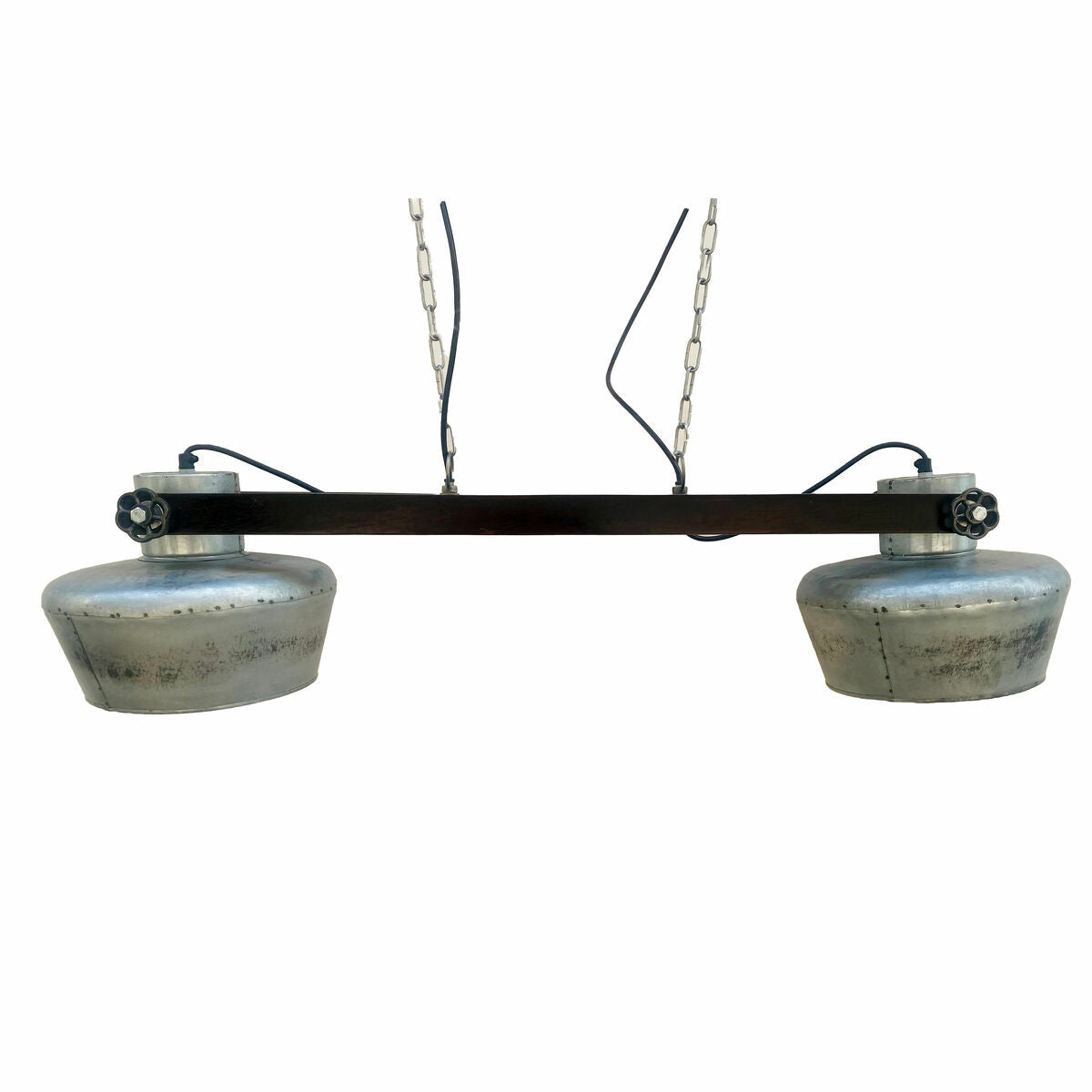 Ceiling Light DKD Home Decor Iron Mango wood 50 W (104 x 25 x 28 cm) DKD Home Decor