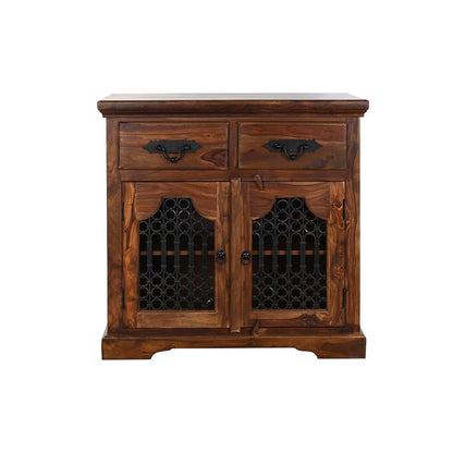 Sideboard DKD Home Decor Wood Metal Dark brown (90 x 40 x 90 cm)