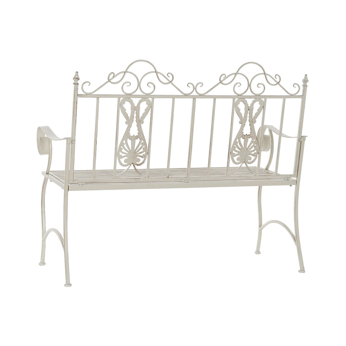 Bench DKD Home Decor White (Refurbished B) DKD Home Decor