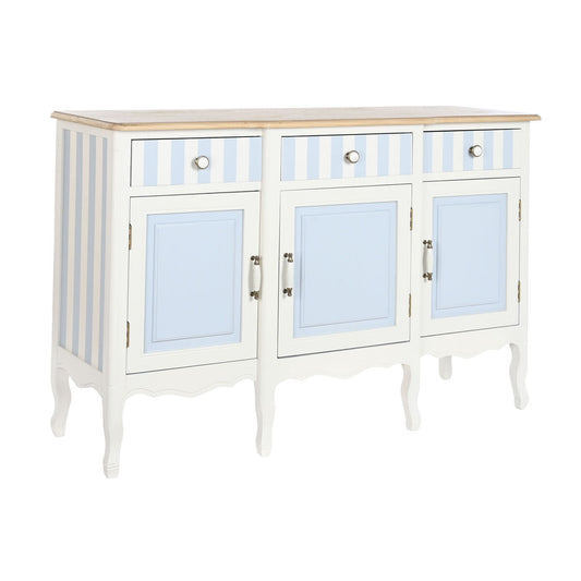 Sideboard DKD Home Decor White Sky blue (140 x 45 x 90 cm) DKD Home Decor