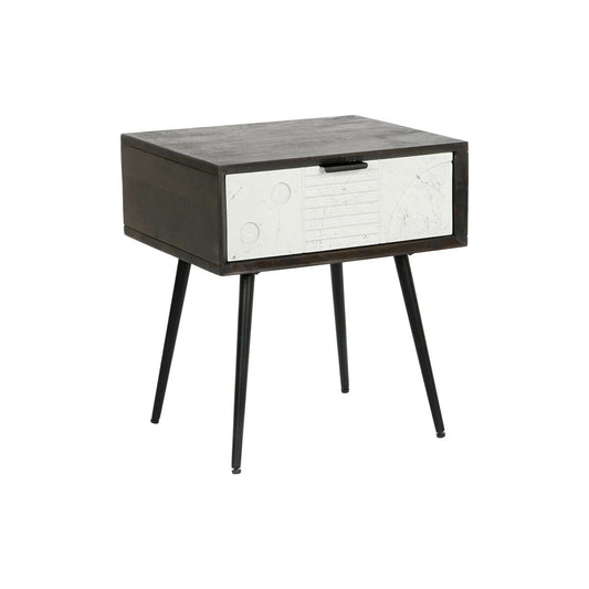 Nightstand DKD Home Decor Metal (Refurbished A) DKD Home Decor