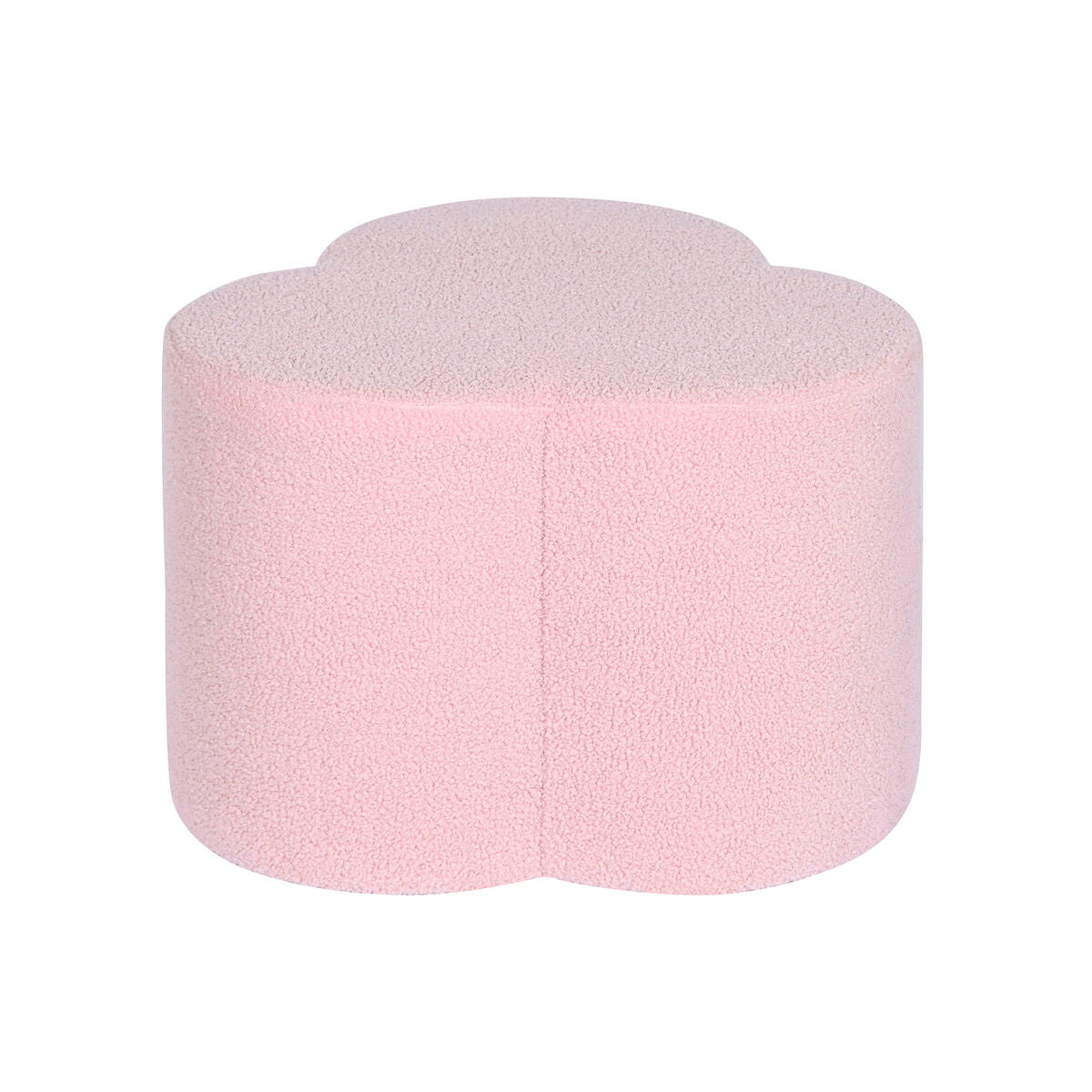 Footrest DKD Home Decor Pink 53 x 53 x 40 cm