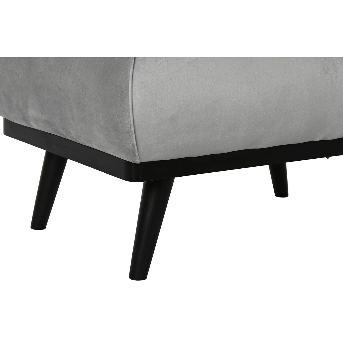 Bench DKD Home Decor Black Grey 70 x 50 x 42 cm