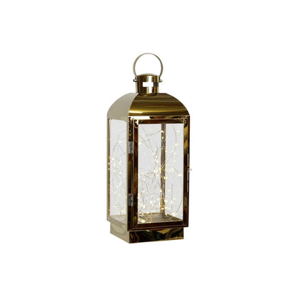 Lantern DKD Home Decor Golden Stainless steel 15 x 14 x 36 cm DKD Home Decor