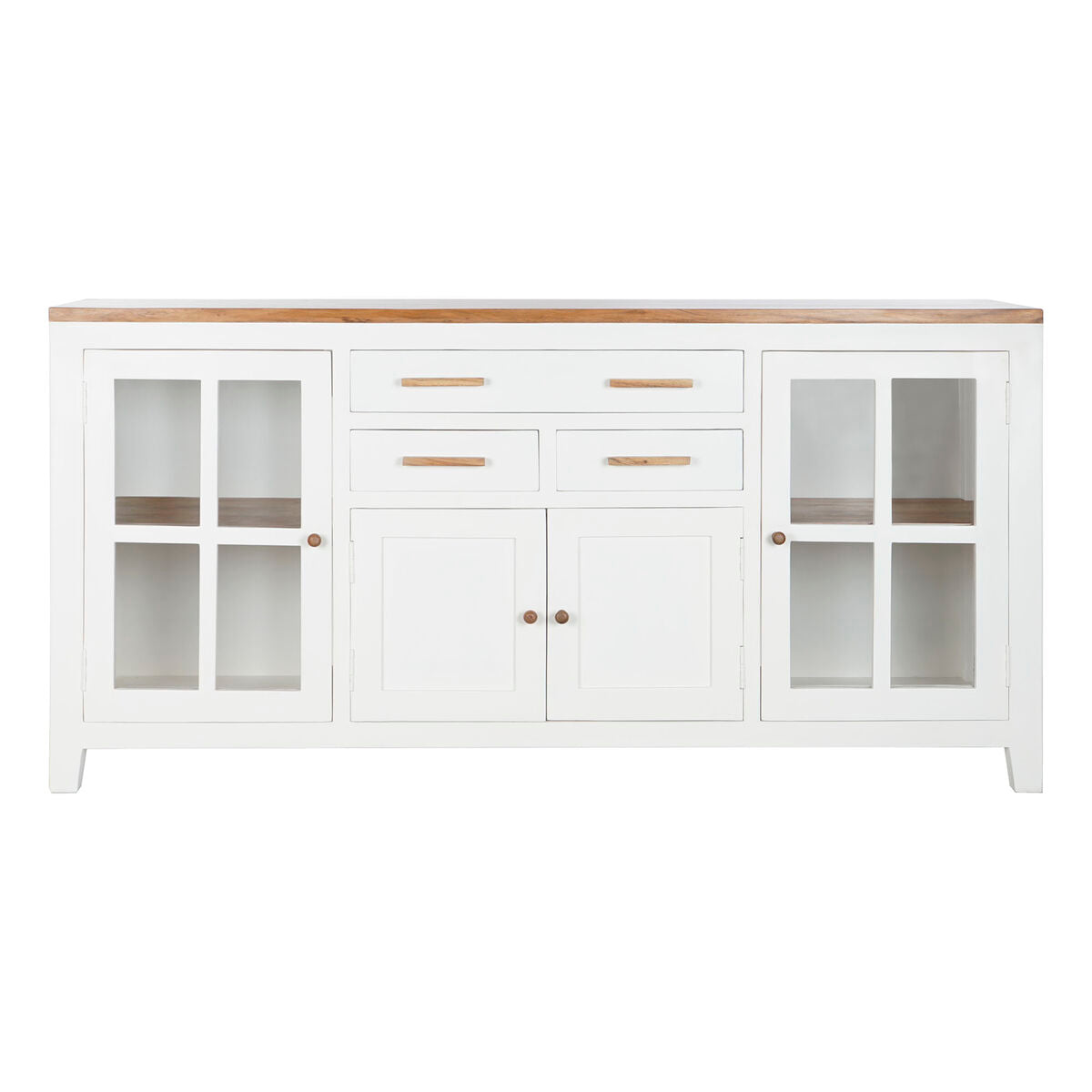 Sideboard DKD Home Decor White Brown 180 x 45 x 90 cm