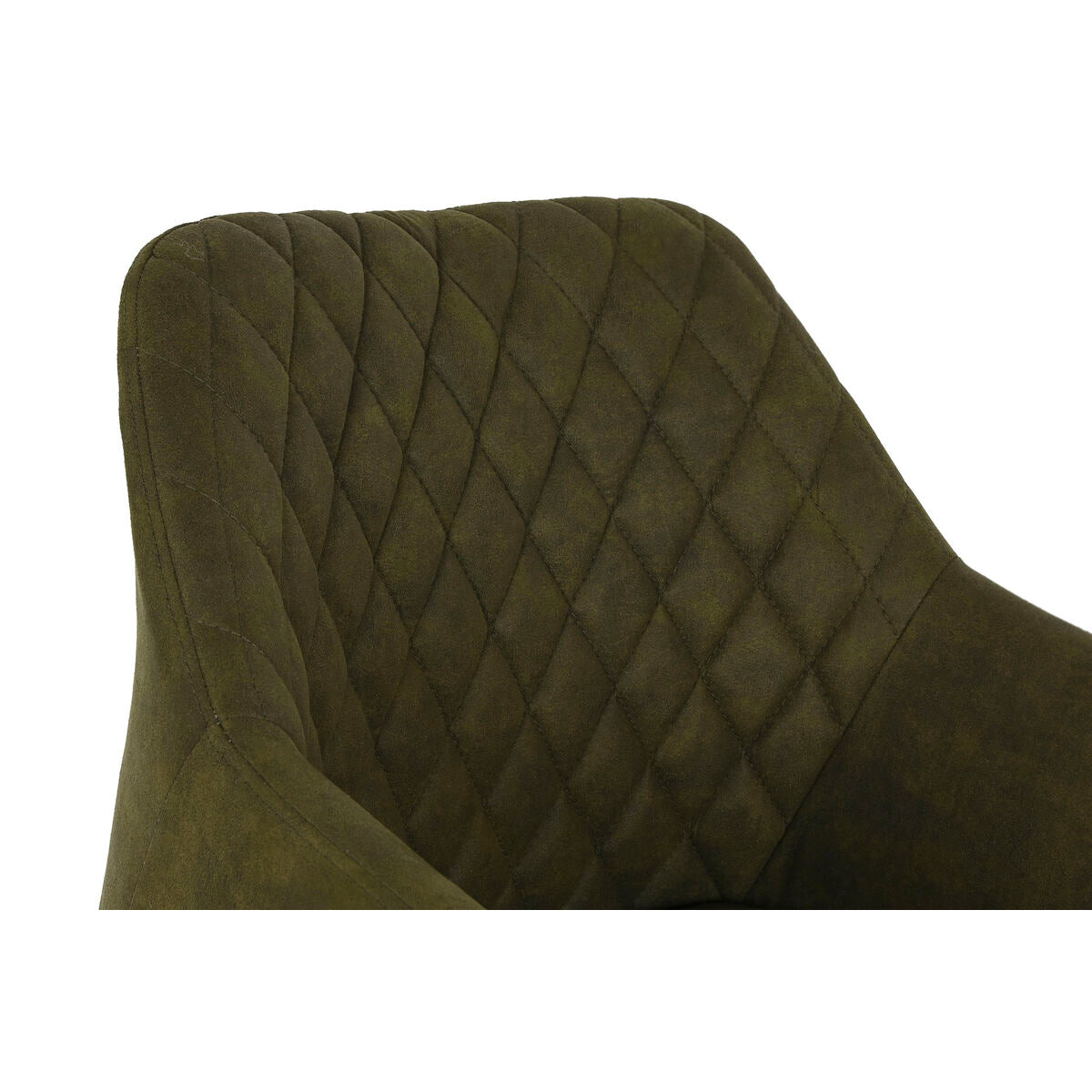 Chair DKD Home Decor Black Green 55 x 58 x 83 cm