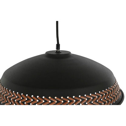 Ceiling Light DKD Home Decor Brown Black Cream Metal 50 W 42 x 42 x 24 cm (2 Units) DKD Home Decor