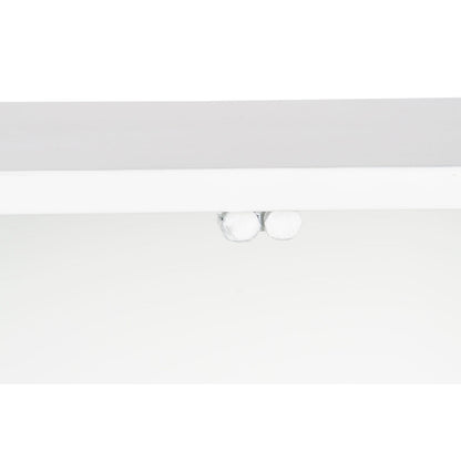 Console DKD Home Decor White Metal Crystal 120 x 35 x 80 cm