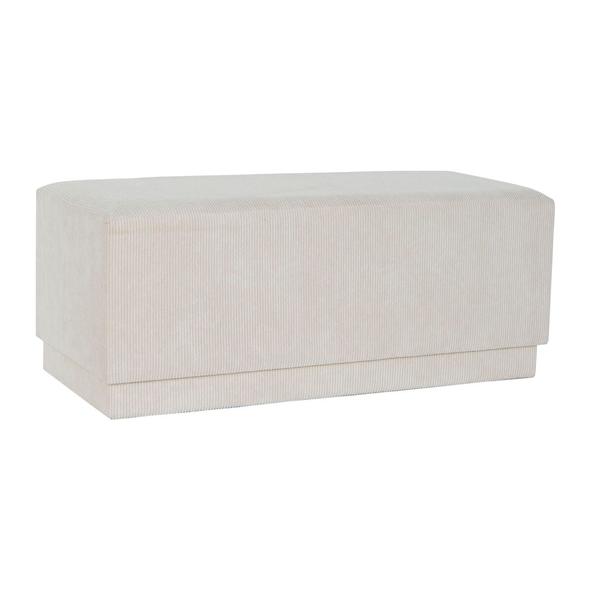 Bench DKD Home Decor Beige MDF Wood 100 x 40 x 40 cm