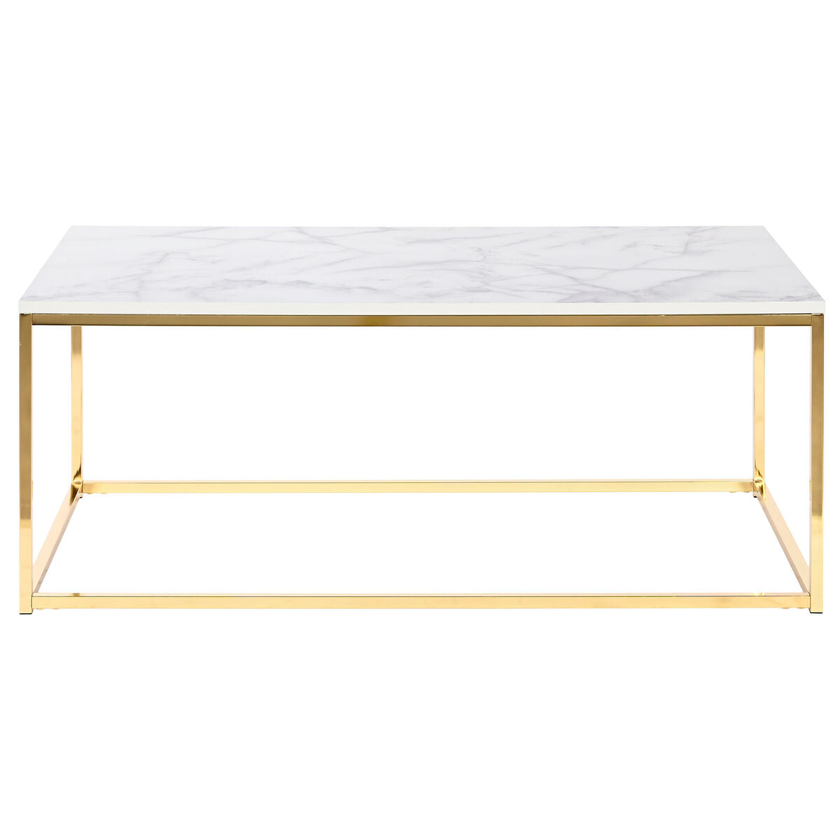 Centre Table DKD Home Decor Metal MDF Wood 100 x 60 x 40 cm