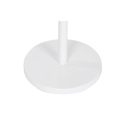 Hat stand Home ESPRIT White Natural Wood Metal Scandi 33 x 33 x 185 cm