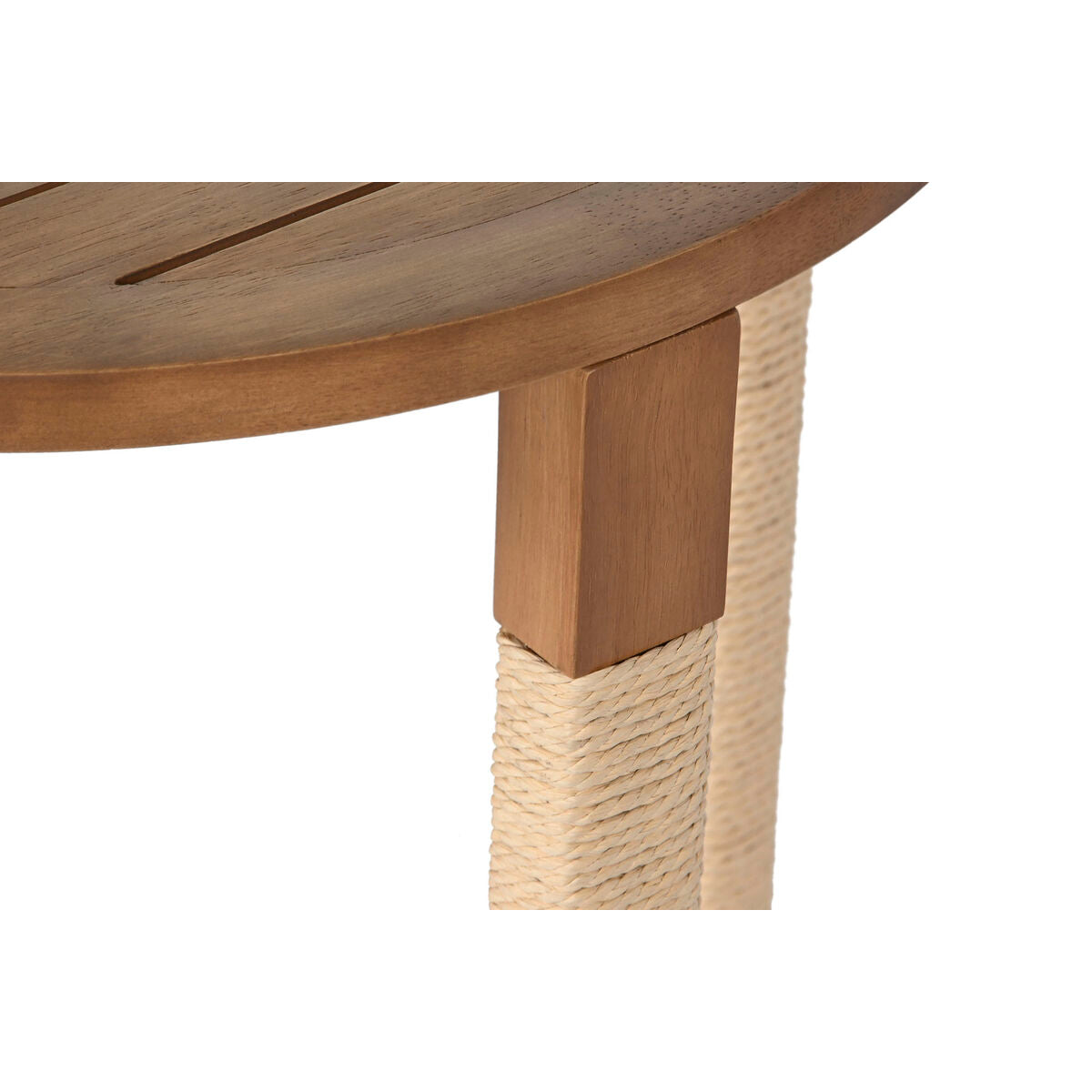 Side table Home ESPRIT Natural Fir MDF Wood 48 x 48 x 50,5 cm