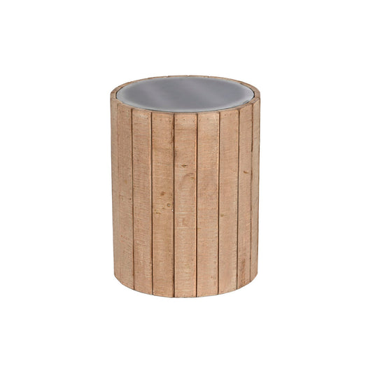 Side table Home ESPRIT Natural Fir MDF Wood 36 x 36 x 45 cm