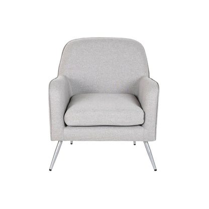 Armchair Home ESPRIT Grey Silver 71 x 68 x 81 cm